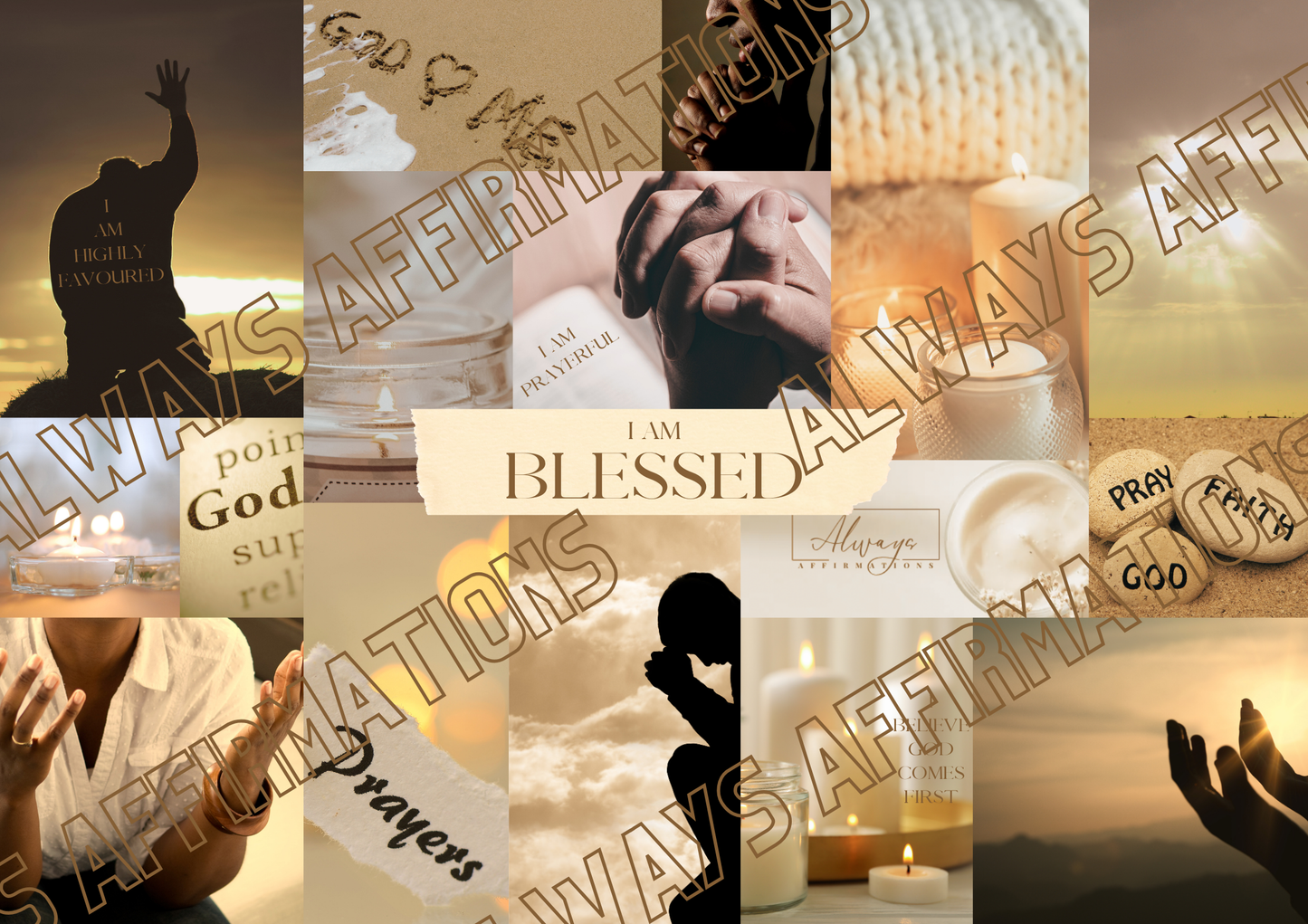 Affirmation Vision Boards (Desktop/Tablet)